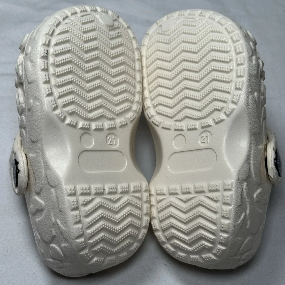 Kids Cream Clogs Toddler US‎ 5 EU 21 Slip On Sandals Comfort Lightweight